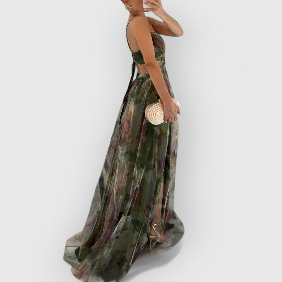 VERITY MAXI FLORAL DRESS