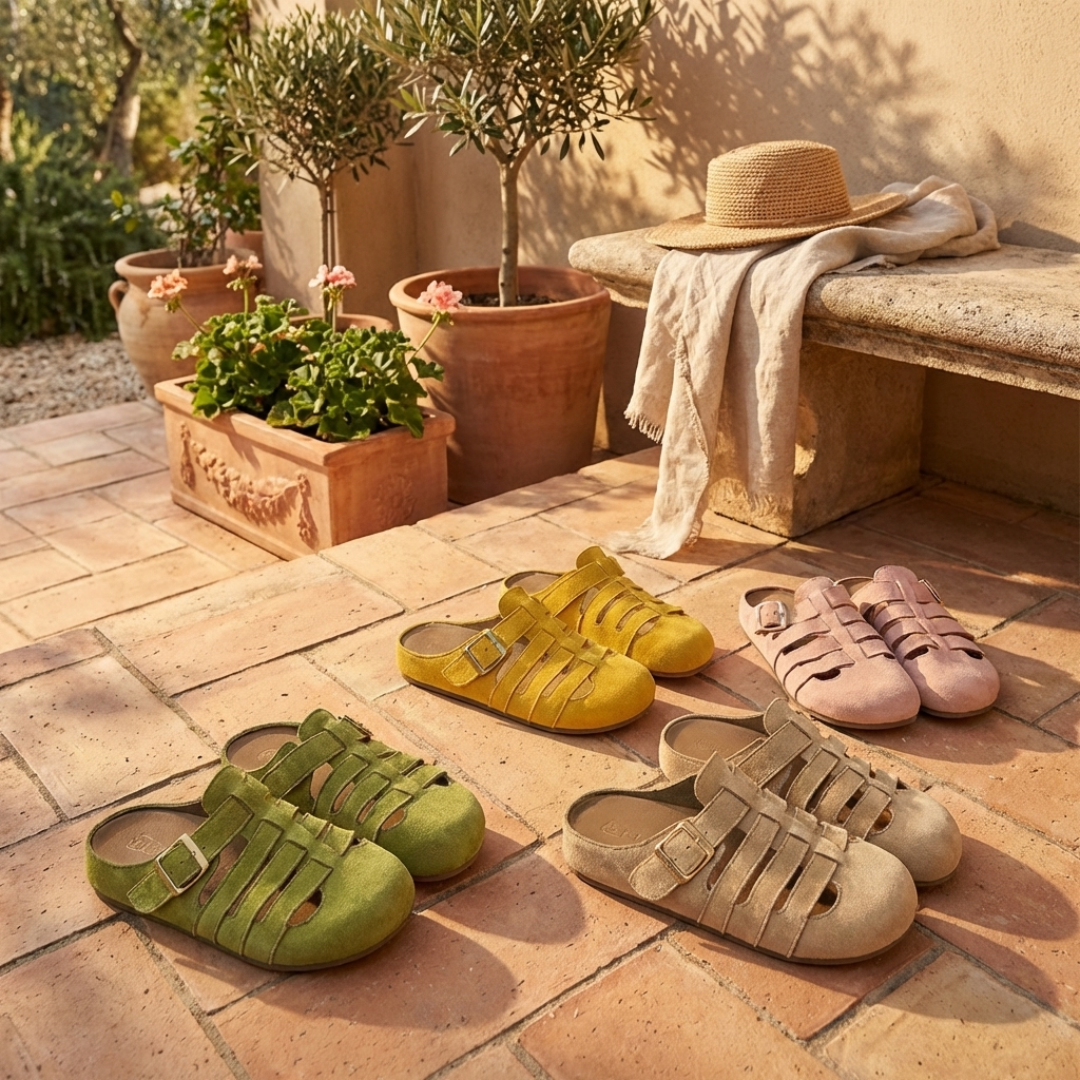VALERIE SLIP-ON SANDALS