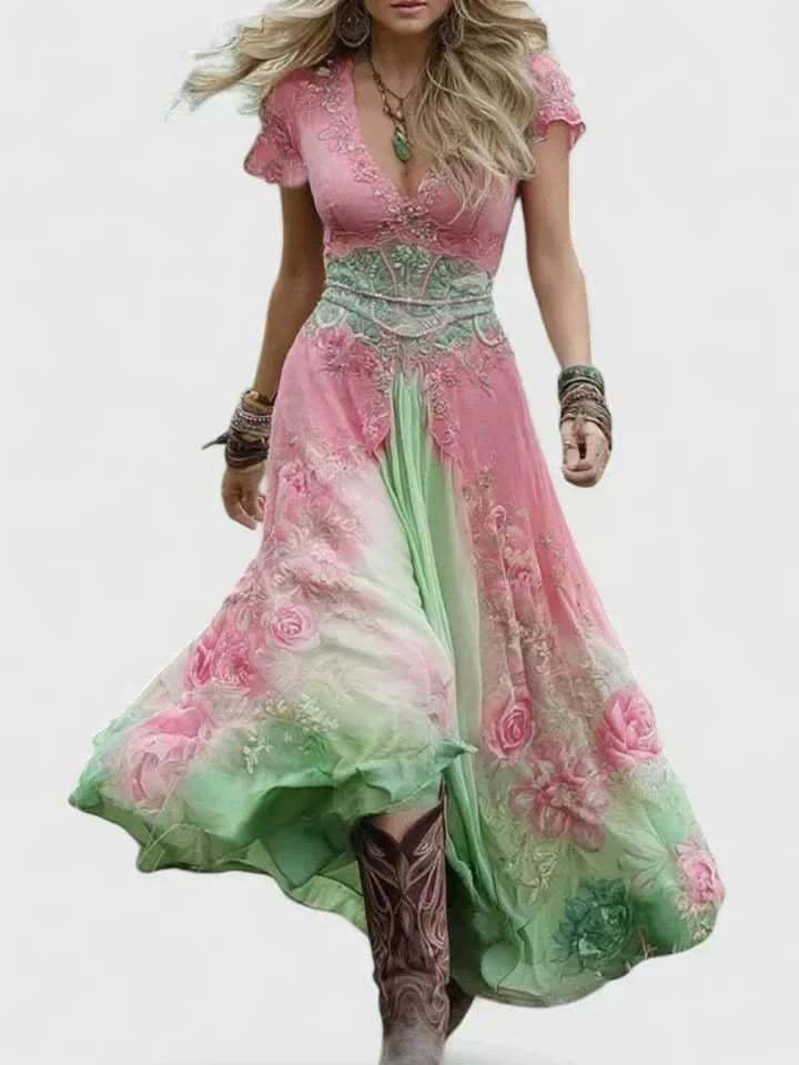 SOPHIA ELEGANT MAXI DRESS