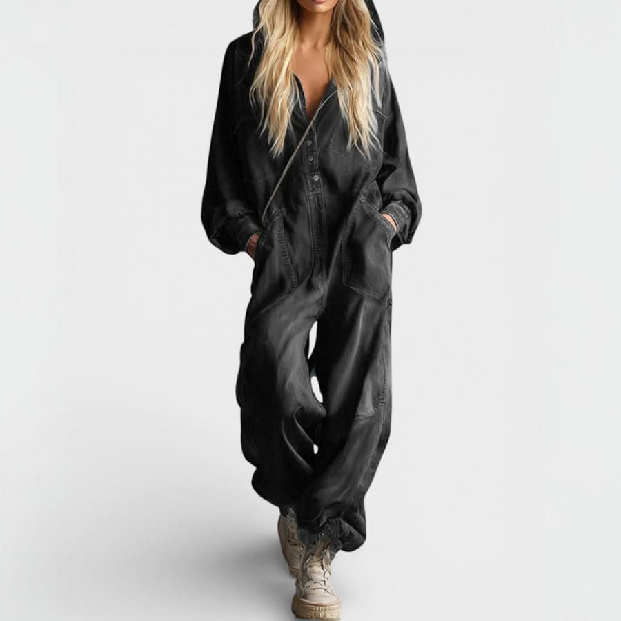 ARLENA COMFORT HOODED JUMPSUIT