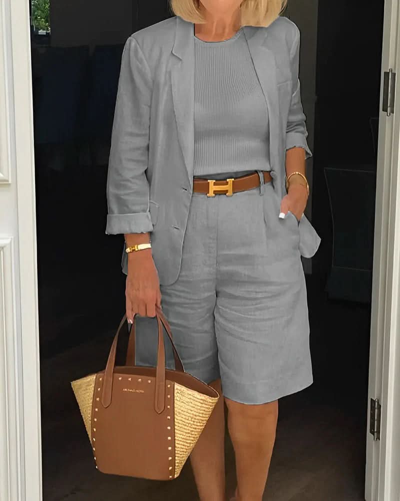 RILEY™ STYLISH TWO-PIECE SUIT SET