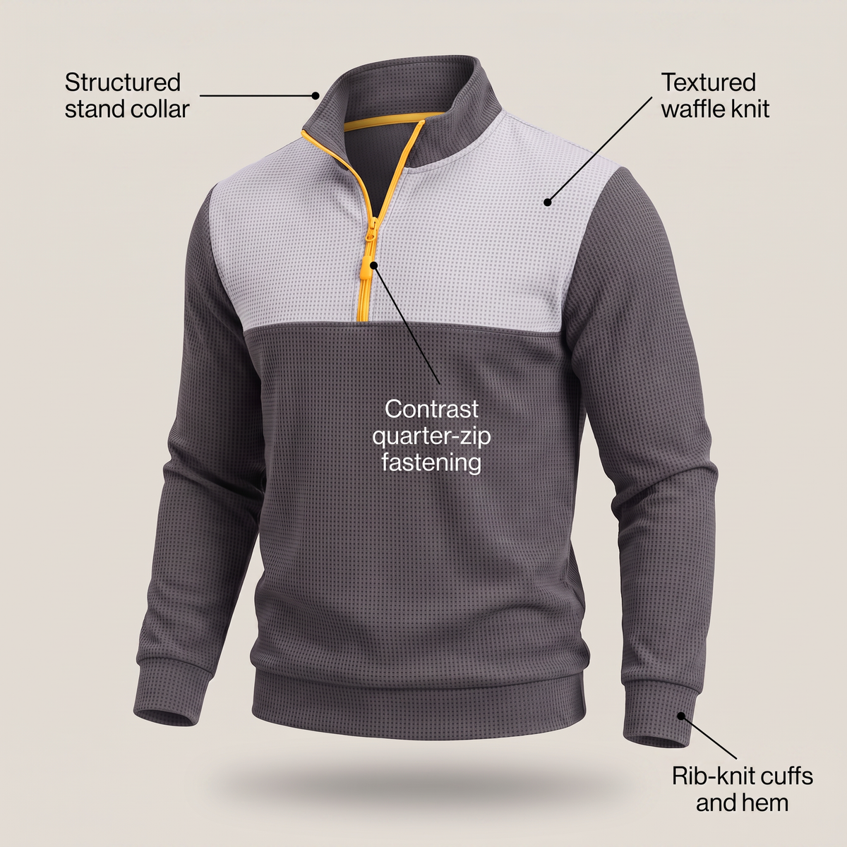 CHESTERFIELD PREMIUM ZIP POLO