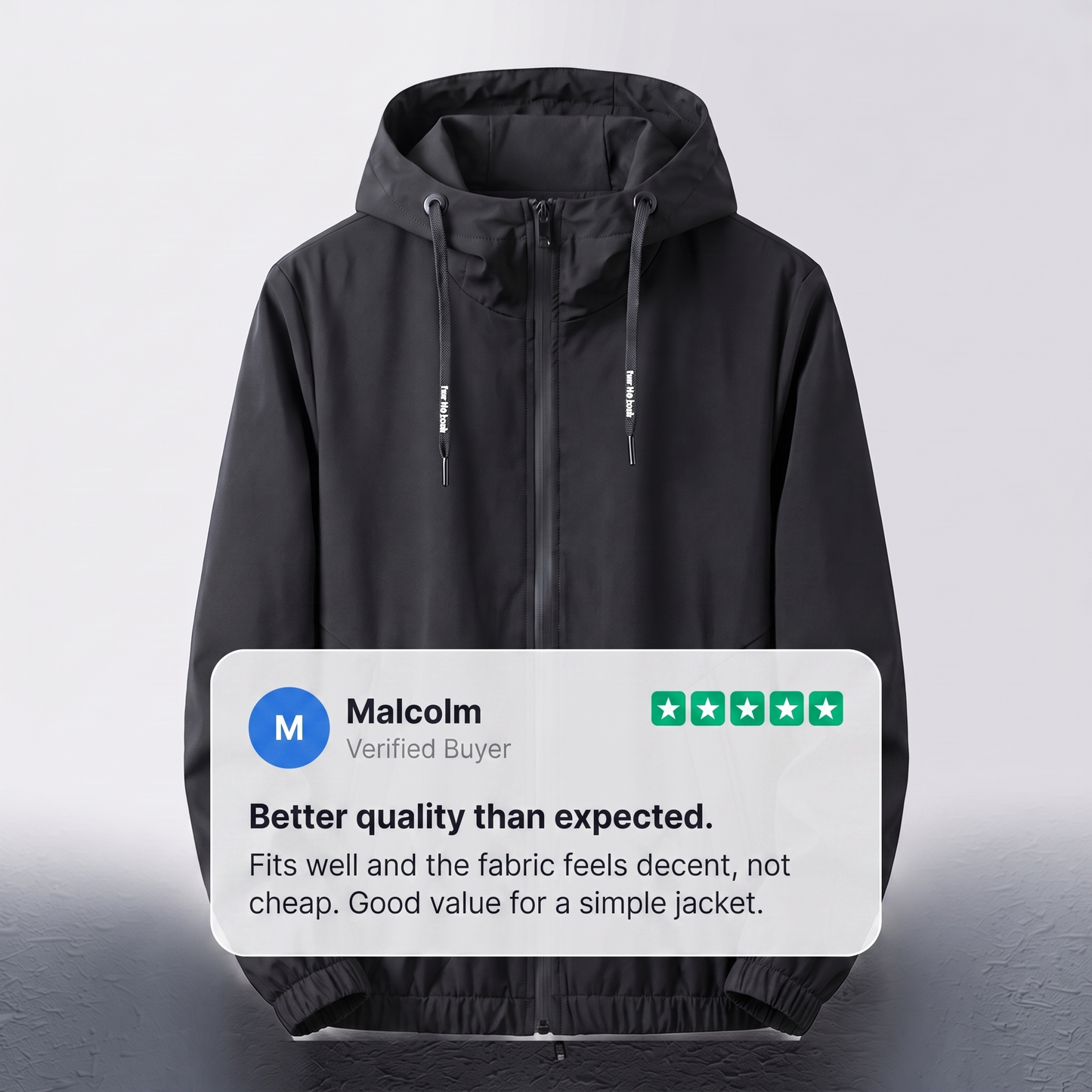 CALDWELL LIGHTWEIGHT HOODED JACKET