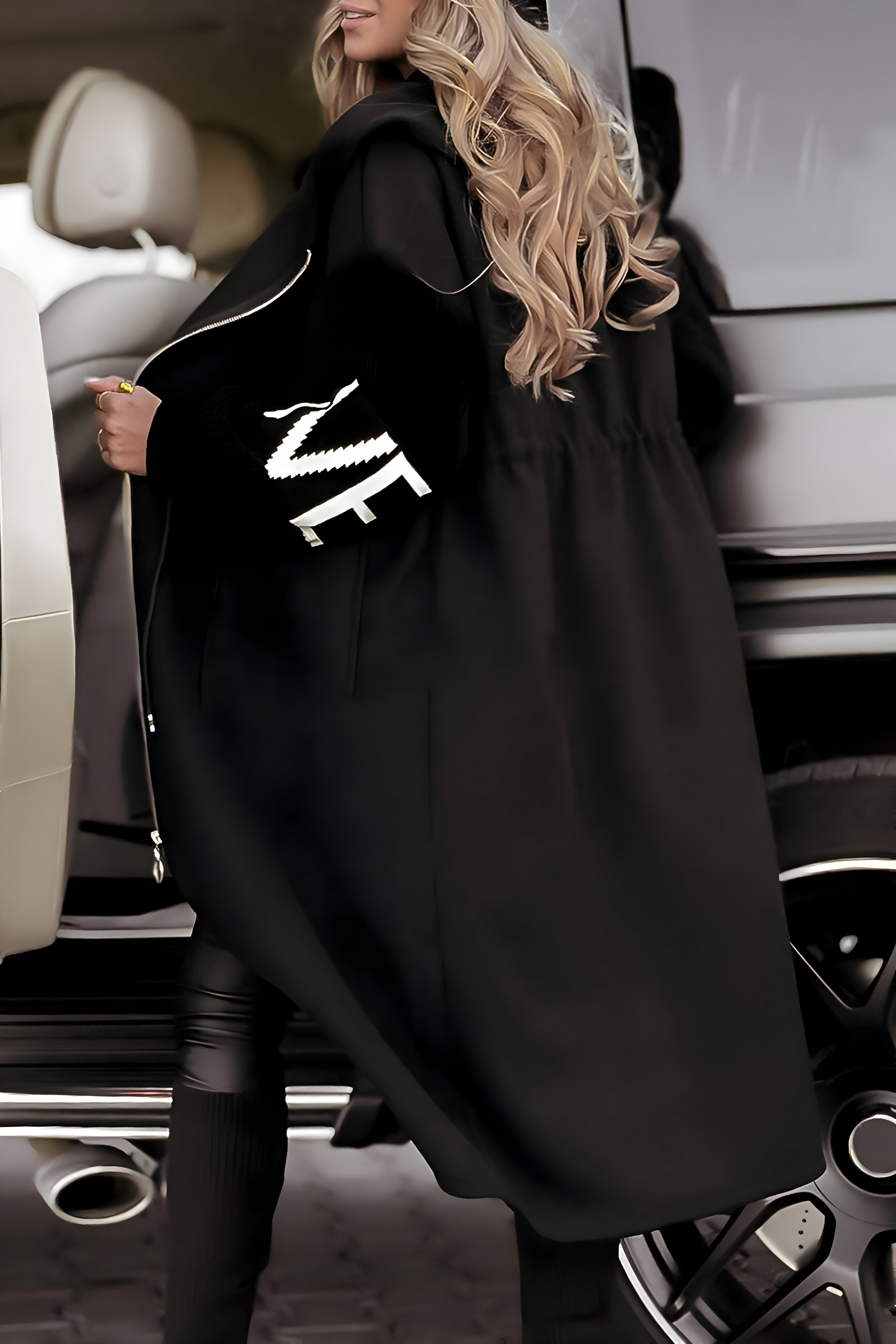 HELENA ELEGANT HOODED KNIT CARDIGAN