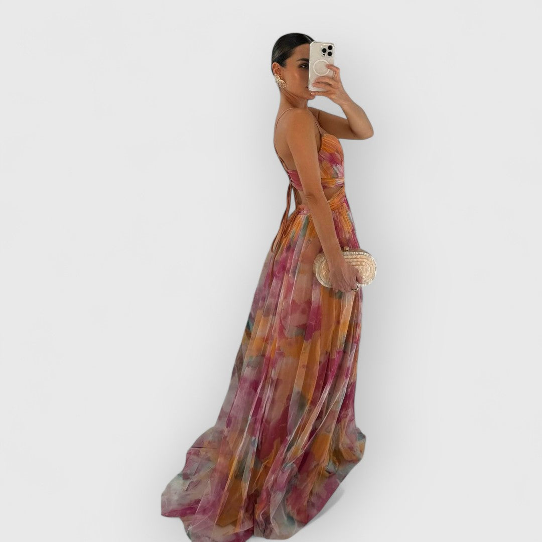VERITY MAXI FLORAL DRESS