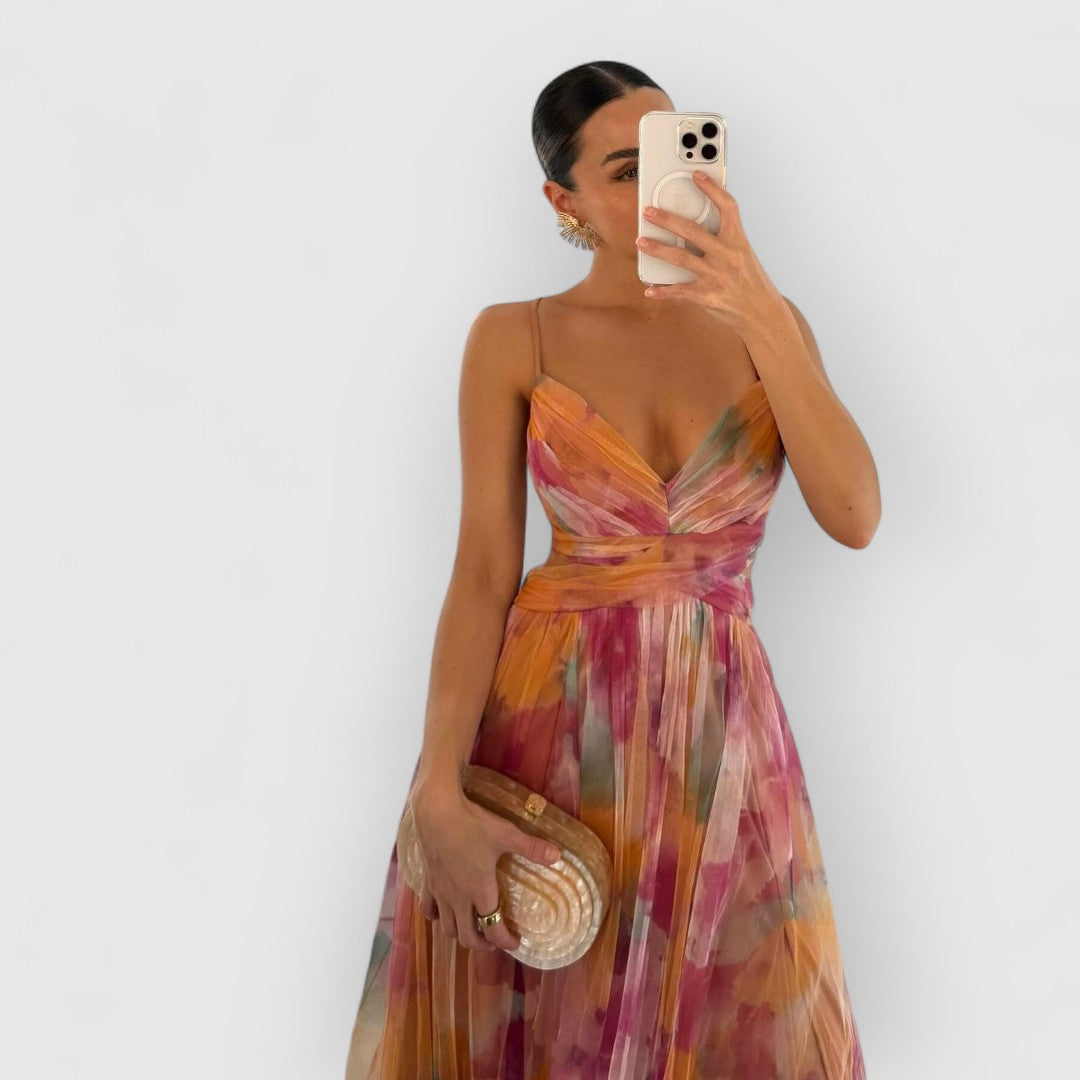 VERITY MAXI FLORAL DRESS