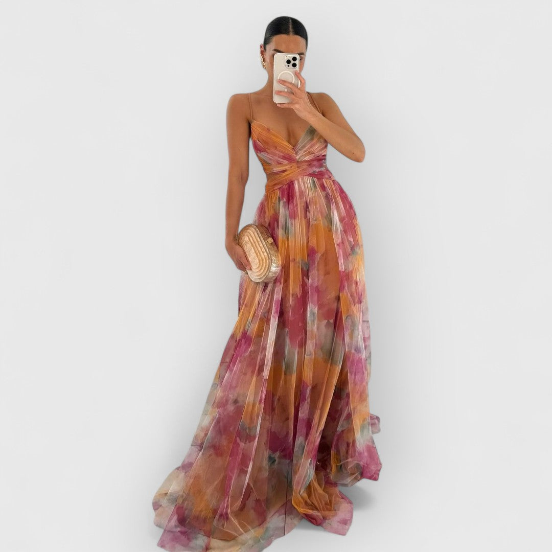 VERITY MAXI FLORAL DRESS