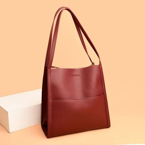 CLARA GENUINE LEATHER SHOULDER BAG