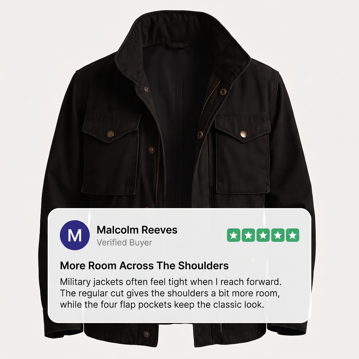 UTILITY POCKET ZIP JACKET