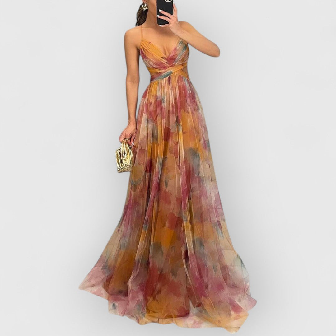 VERITY MAXI FLORAL DRESS