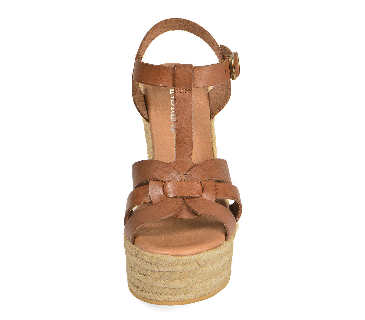 SOLENNE TAN ESPADRILLE SANDALS