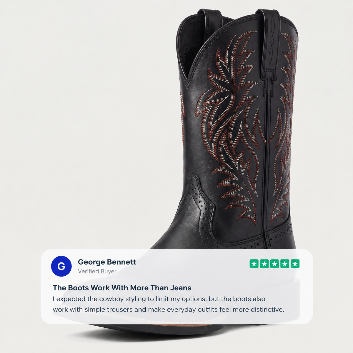 PULL-ON RANCH BOOTS