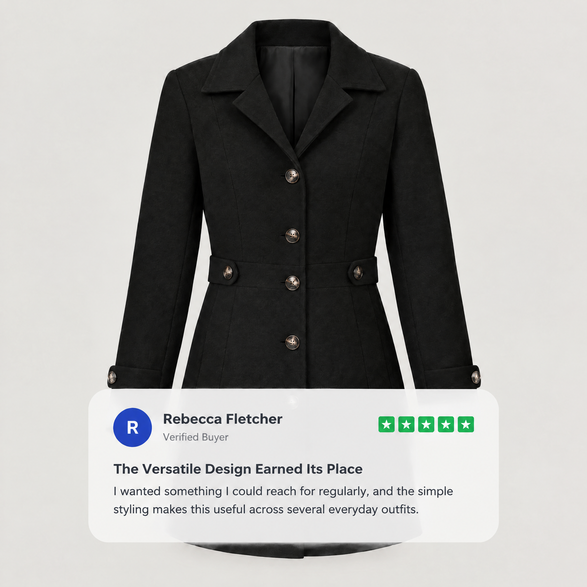 SMART CASUAL LONG COAT