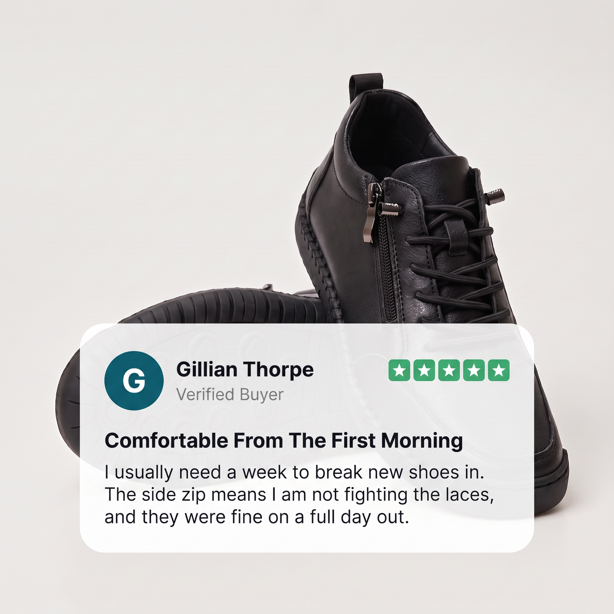 DUAL FASTEN COMFORT TRAINERS