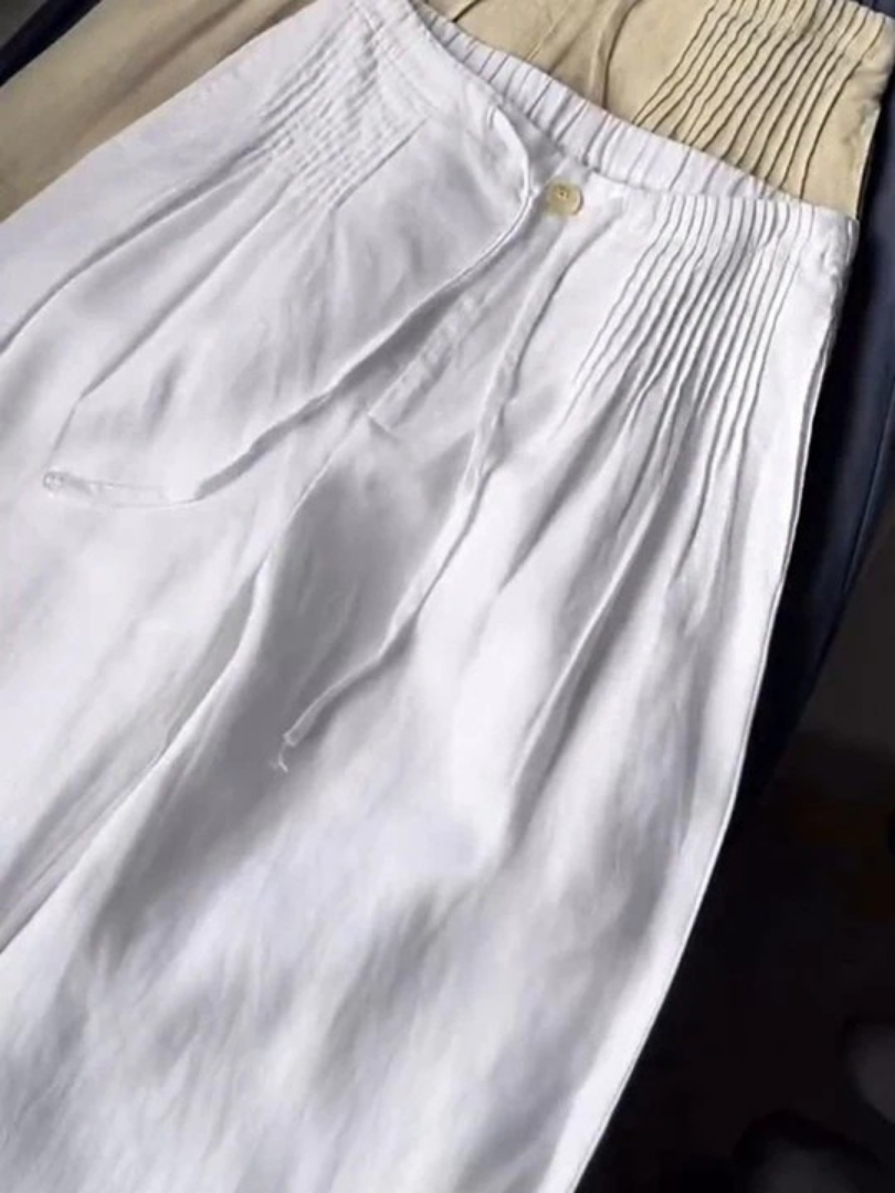 VELORIA RELAXED WIDE-LEG TROUSERS