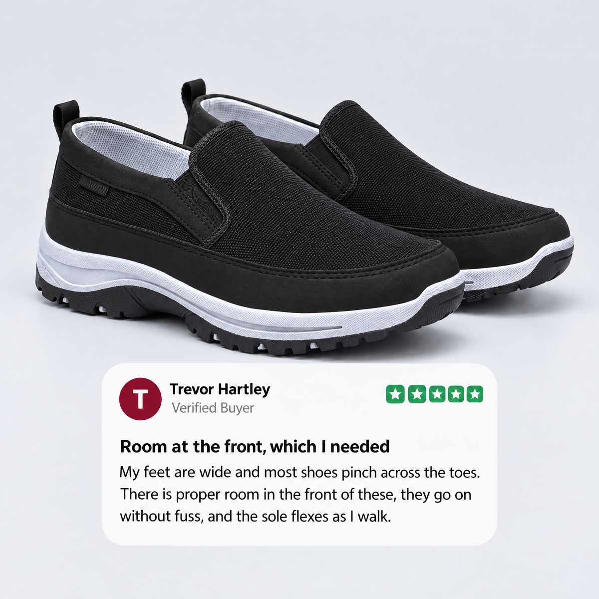 EASY-ON OUTDOOR WALKING SHOES