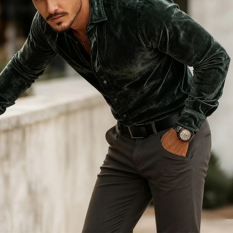 ELITE VELVET SHIRT