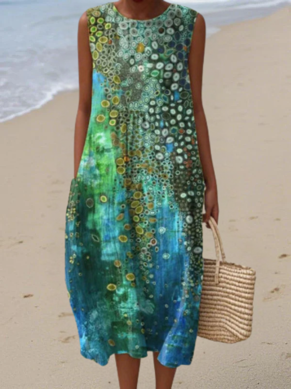 ELLA COASTAL MIDI DRESS