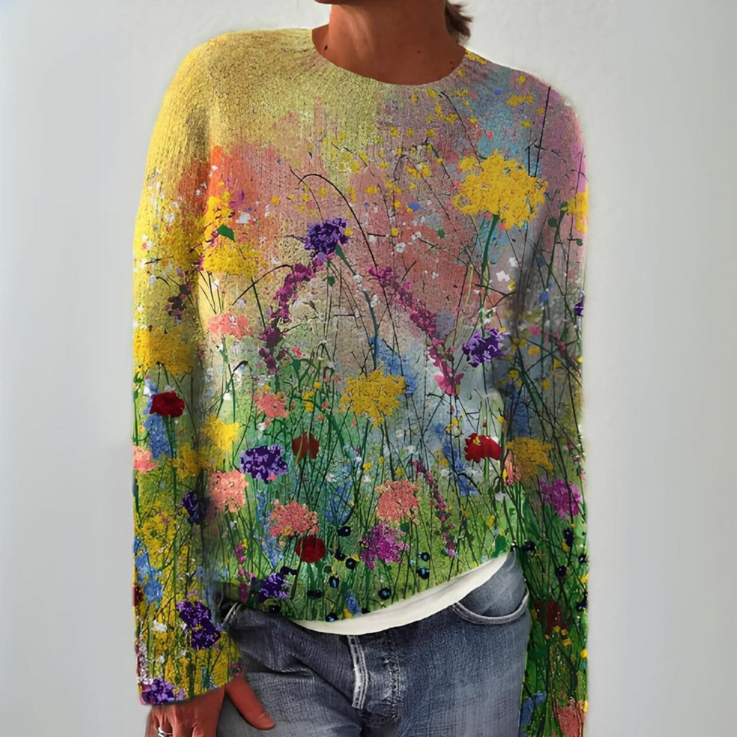 CHIC BLOOM SWEATER