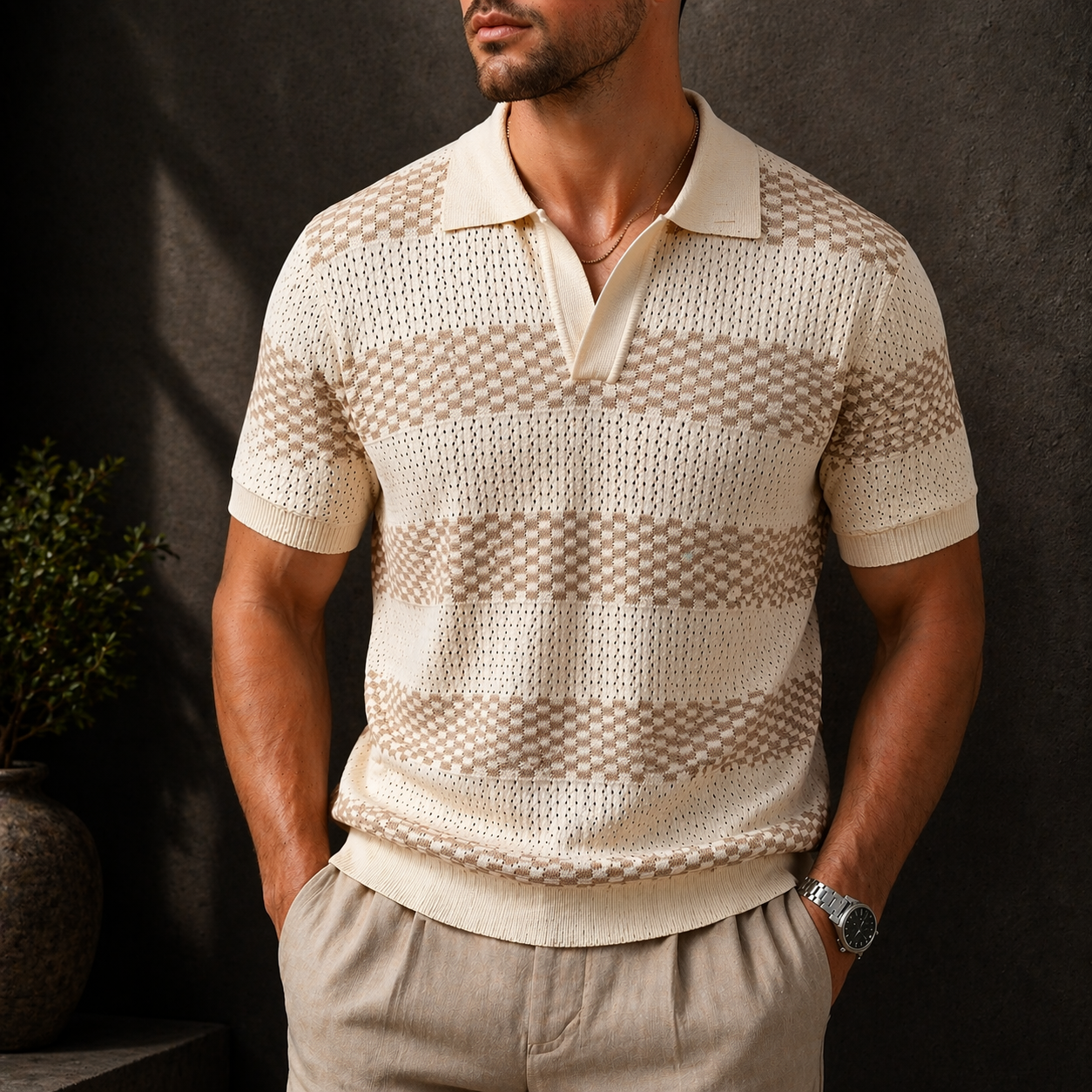 PORTWELL EVERYDAY KNIT POLO