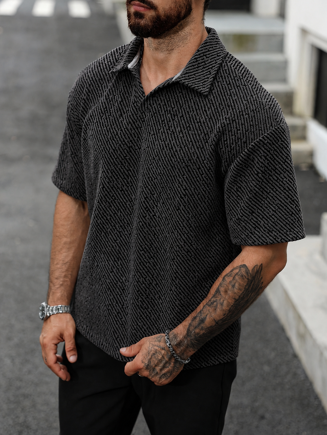 PORTWELL CLASSIC KNIT POLO