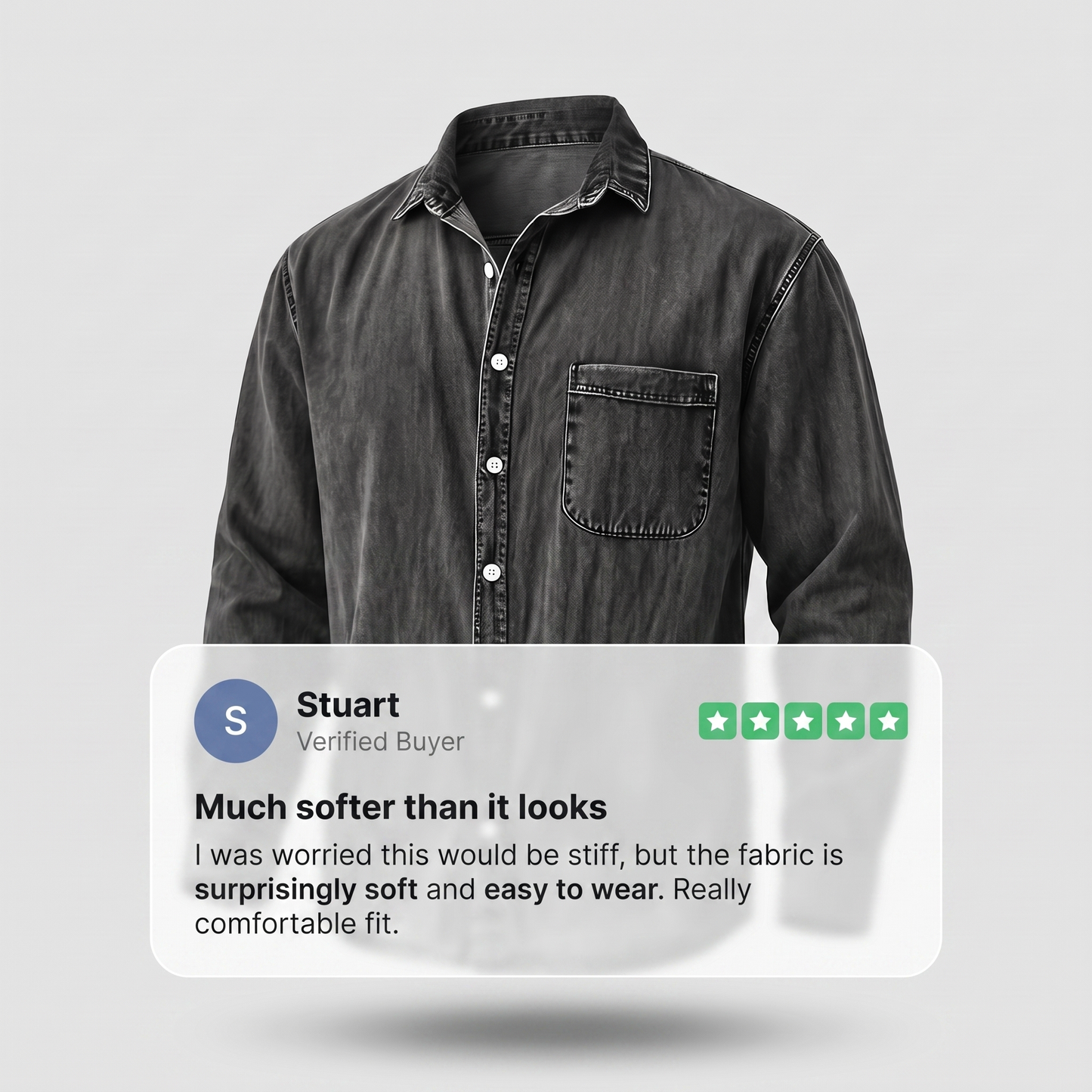 WESTBROOK VINTAGE DENIM SHIRT