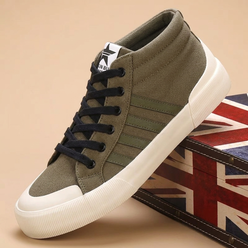 DALSTON URBAN CANVAS TRAINERS