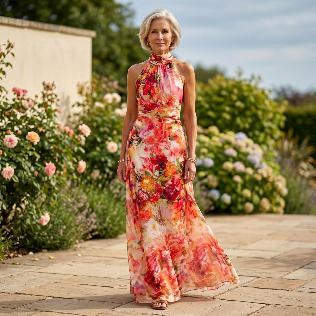 JULIENNE FLOWING MAXI DRESS