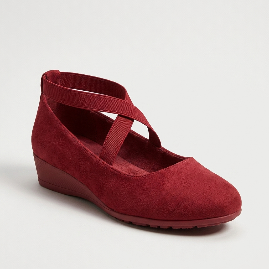 PENROSE STRAP WEDGE SANDALS