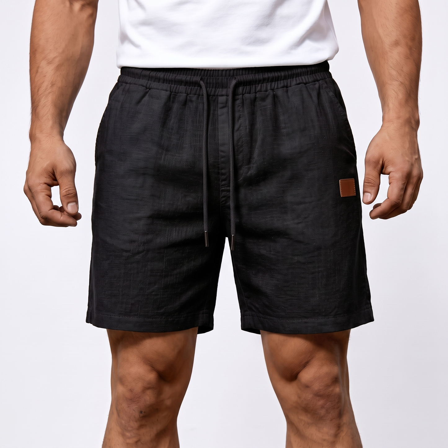 AYLESFORD TAILORED LINEN SHORTS