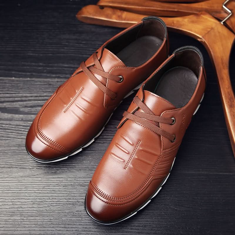 PETERSEN LEATHER TRAINERS