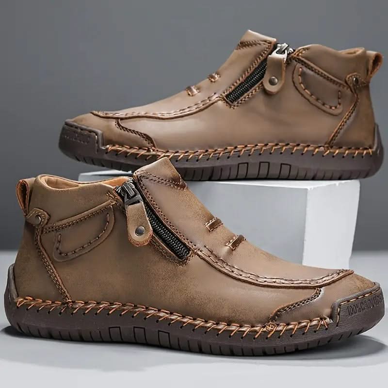 CAMDEN™ ORTHOPEDIC LEATHER TRAINERS