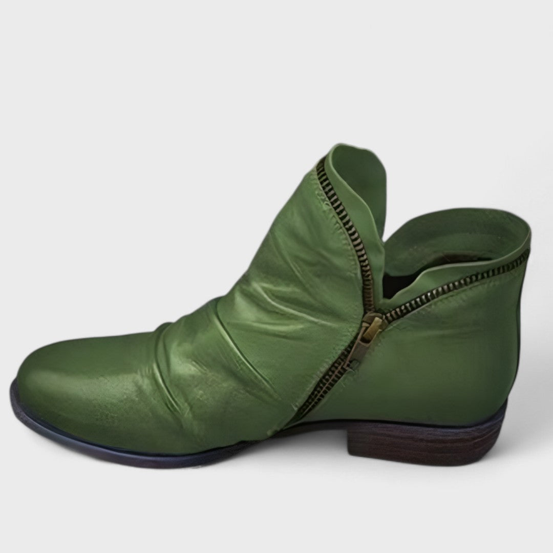 MELINDA LEATHER BOOTS