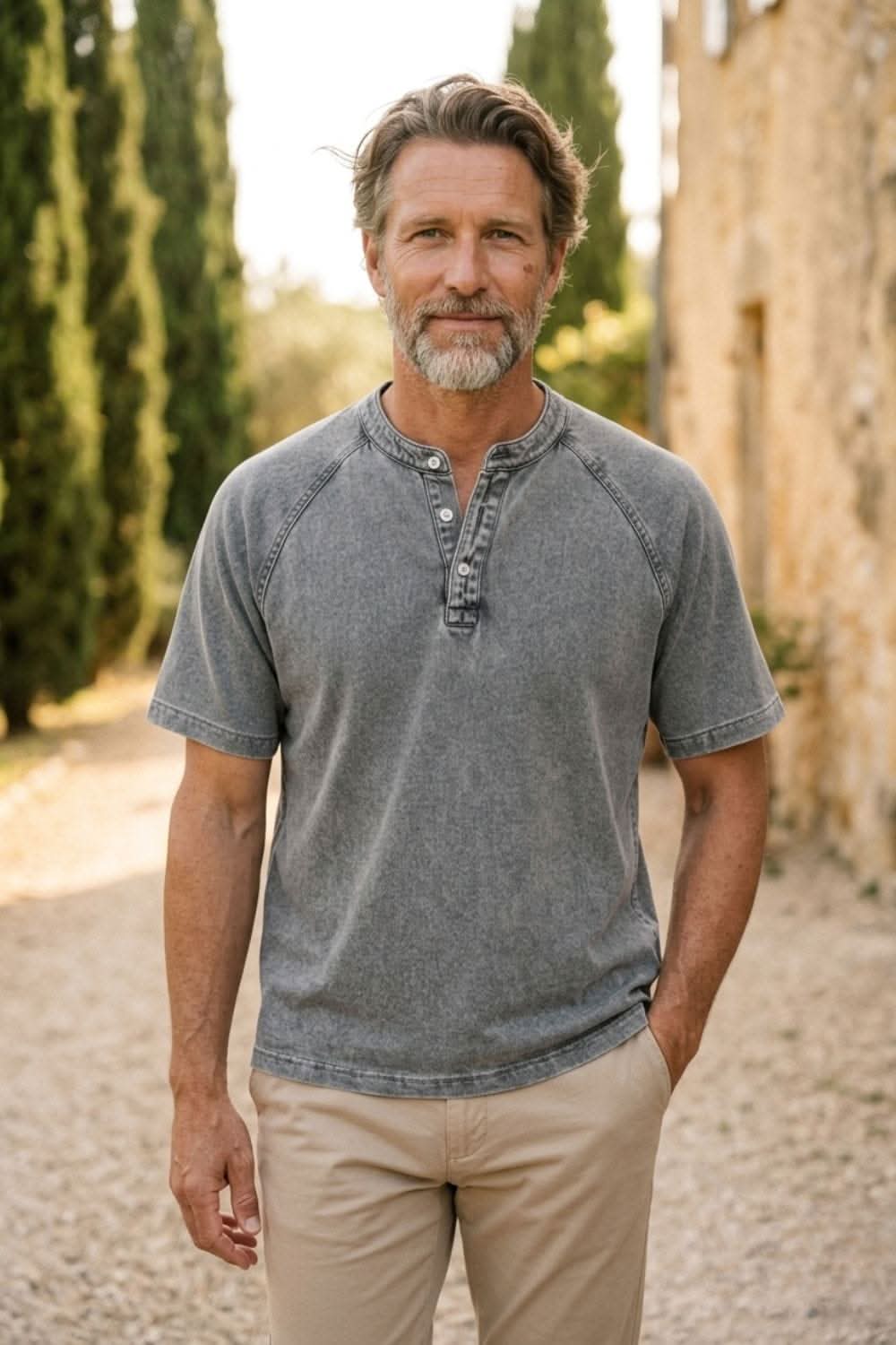 ARTHUR RELAXED HENLEY