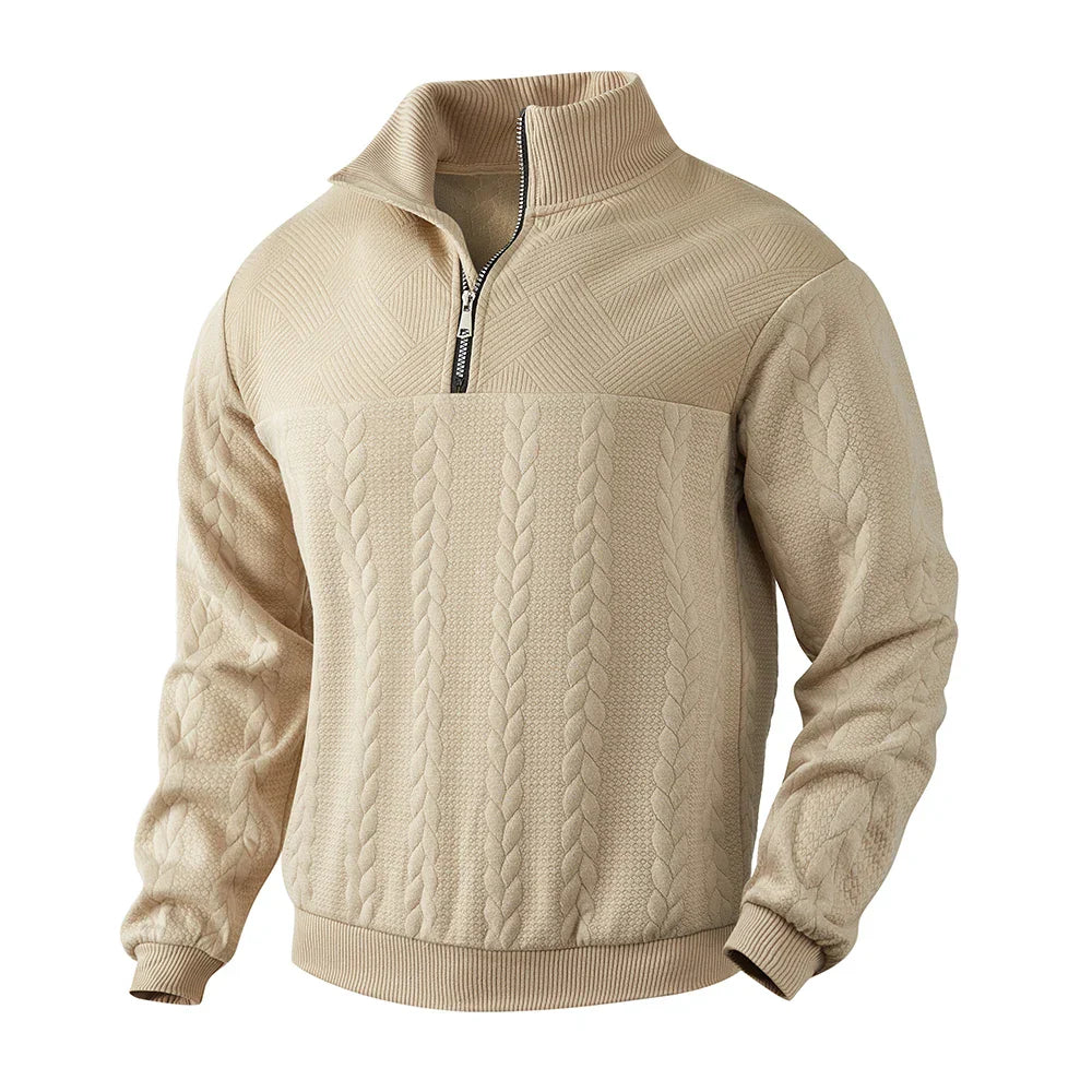 HENRY | PREMIUM QUARTER ZIP SWEATSHIRT
