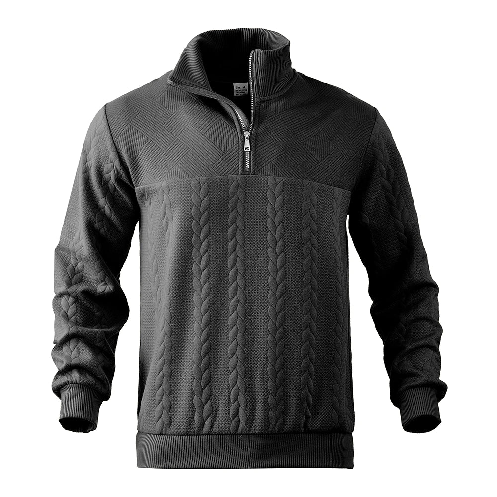 HENRY | PREMIUM QUARTER ZIP SWEATSHIRT