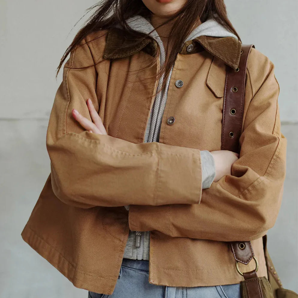 MARLINA CORD HEAVYWEIGHT JACKET