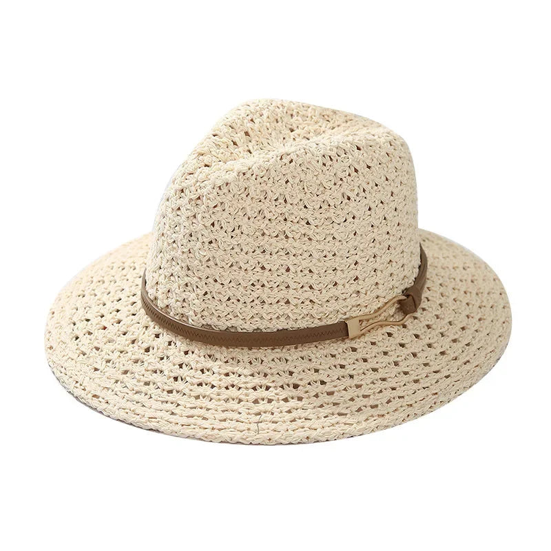 RAYA BELLE WOVEN FEDORA