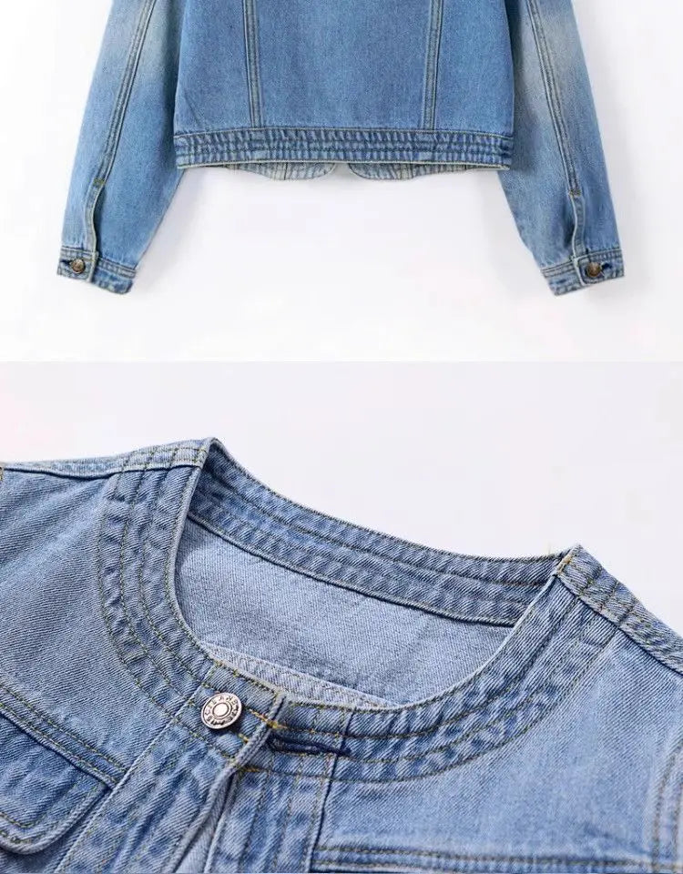 DAKOTA CROP DENIM JACKET