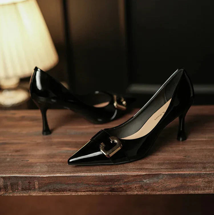 CARMINA PATENT LEATHER HEELS