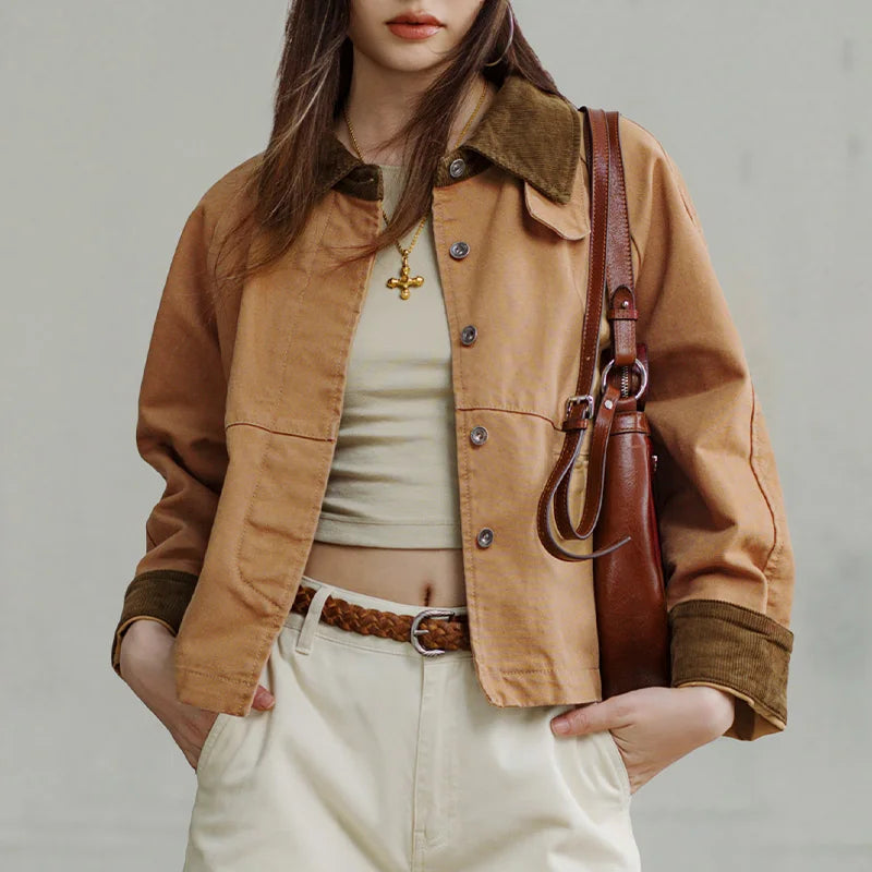 MARLINA CORD HEAVYWEIGHT JACKET