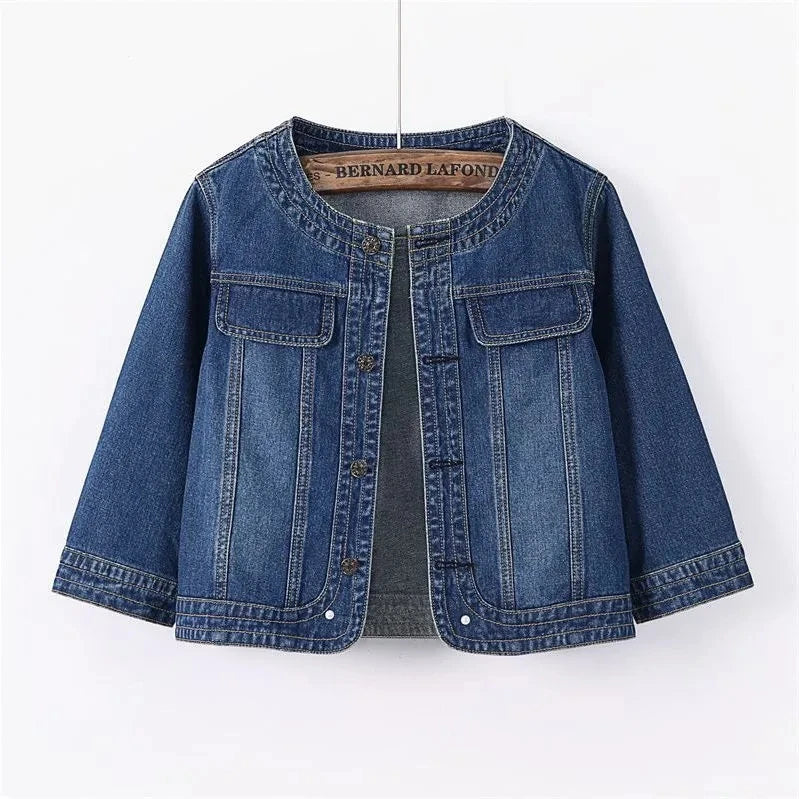 DAKOTA CROP DENIM JACKET