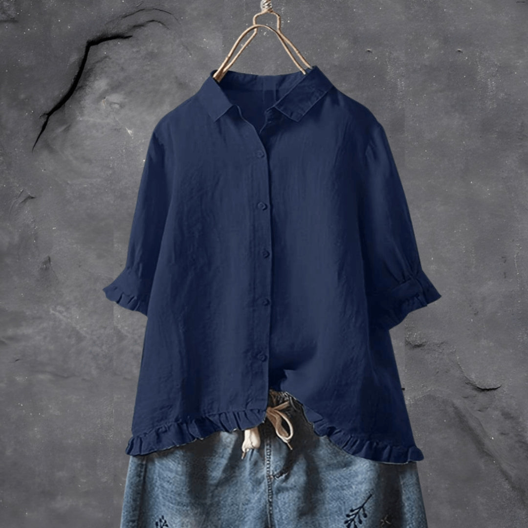 CELESTE ELEGANT SPRING SHIRT