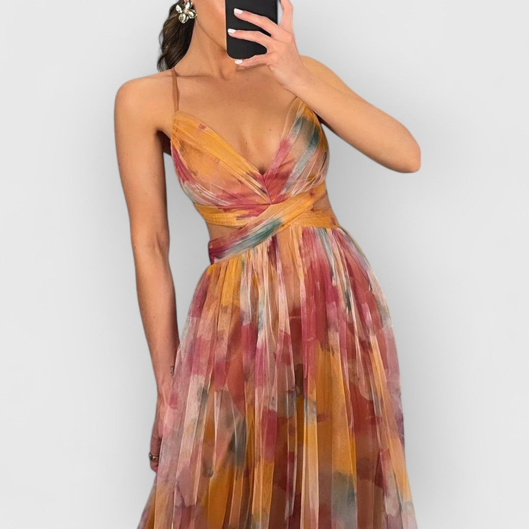 VERITY MAXI FLORAL DRESS