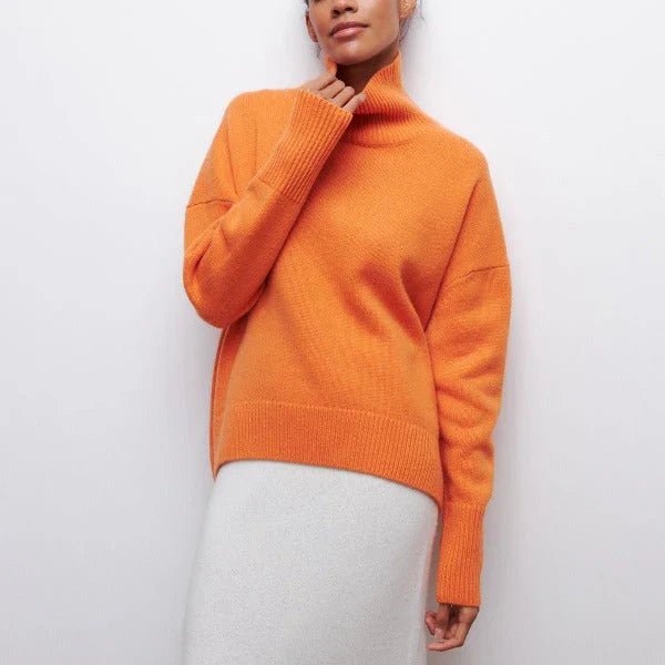 AIJA OVERSIZED TURTLENECK SWEATER