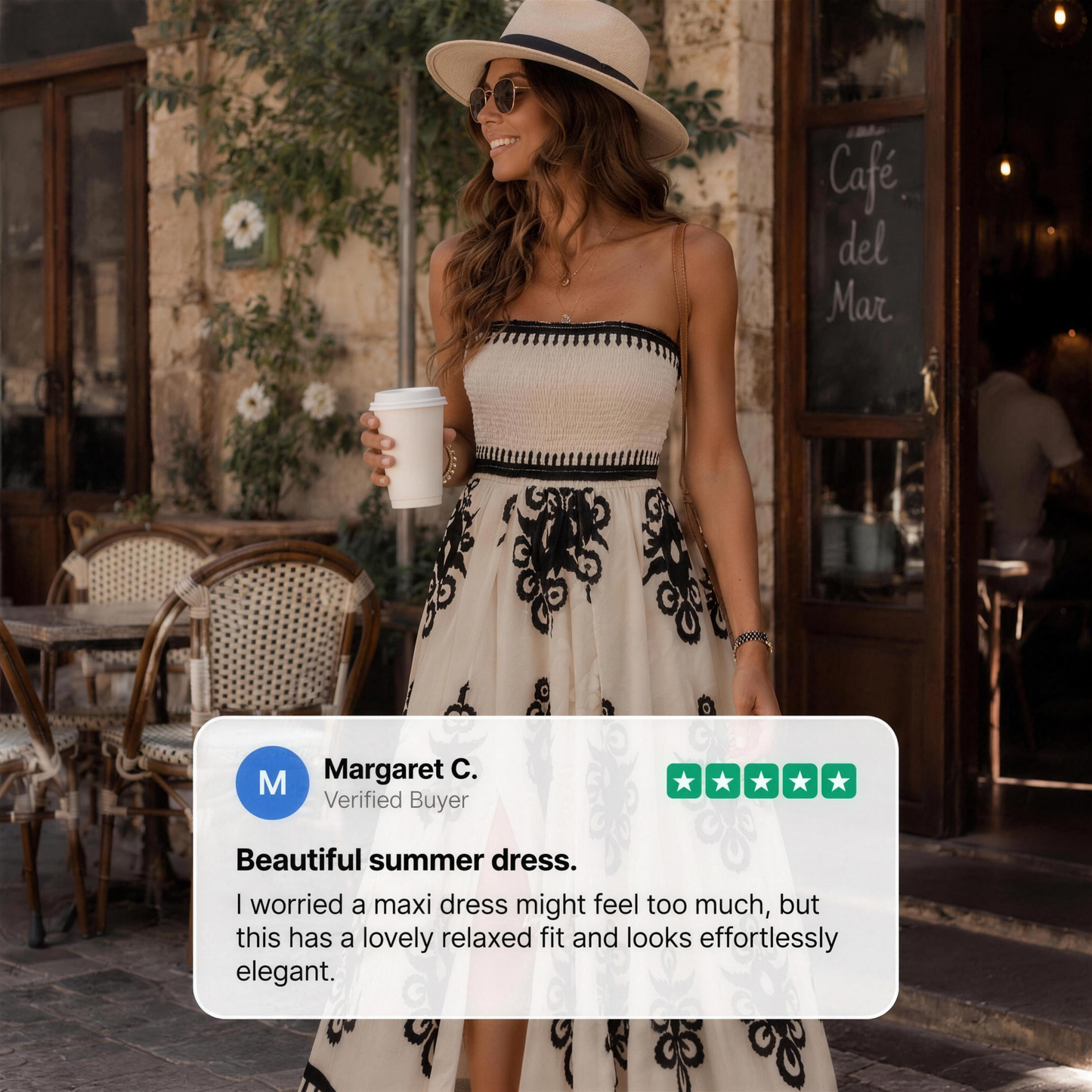 ROSALIE ELEGANT RESORT MAXI DRESS