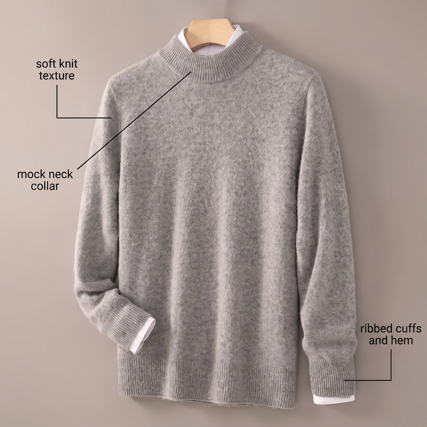 HARRINGTON HEAVY KNIT SWEATER