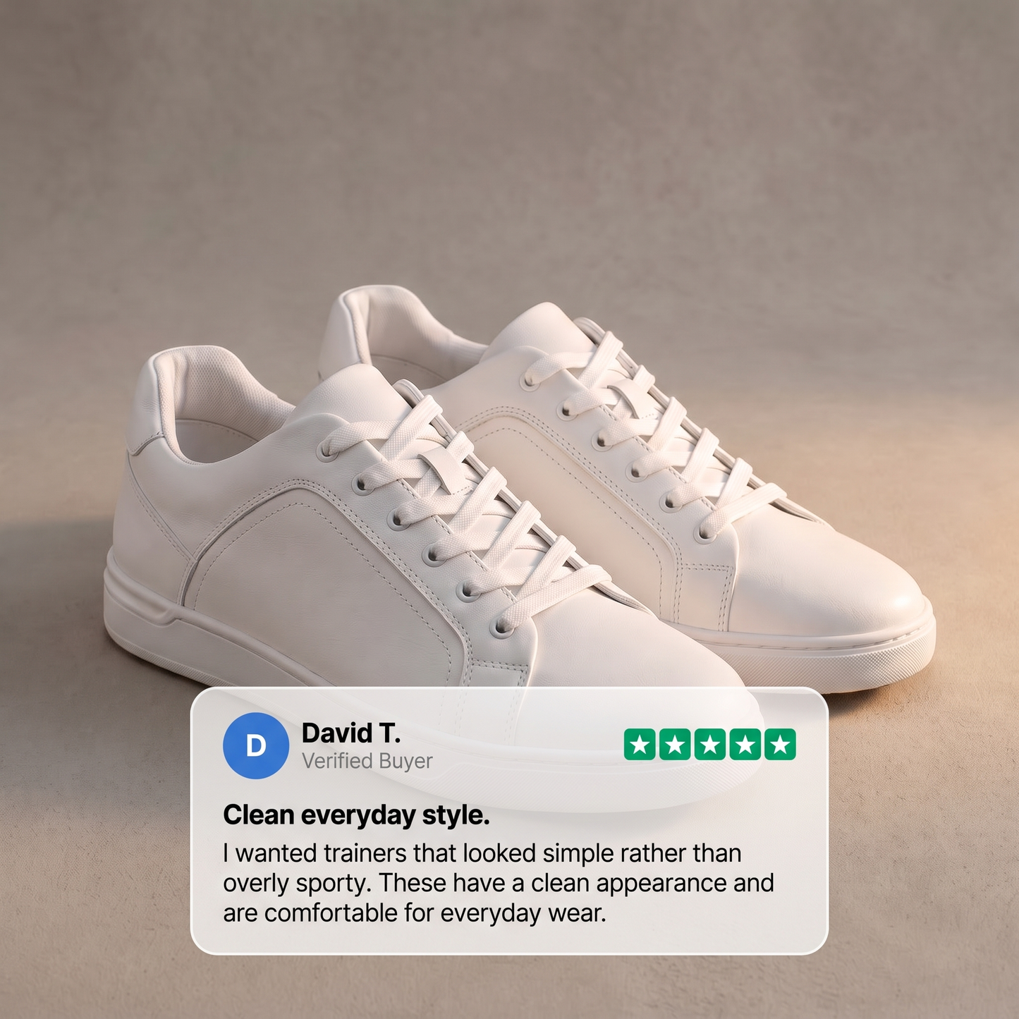 HARTWELL CLEAN-CUT TRAINERS