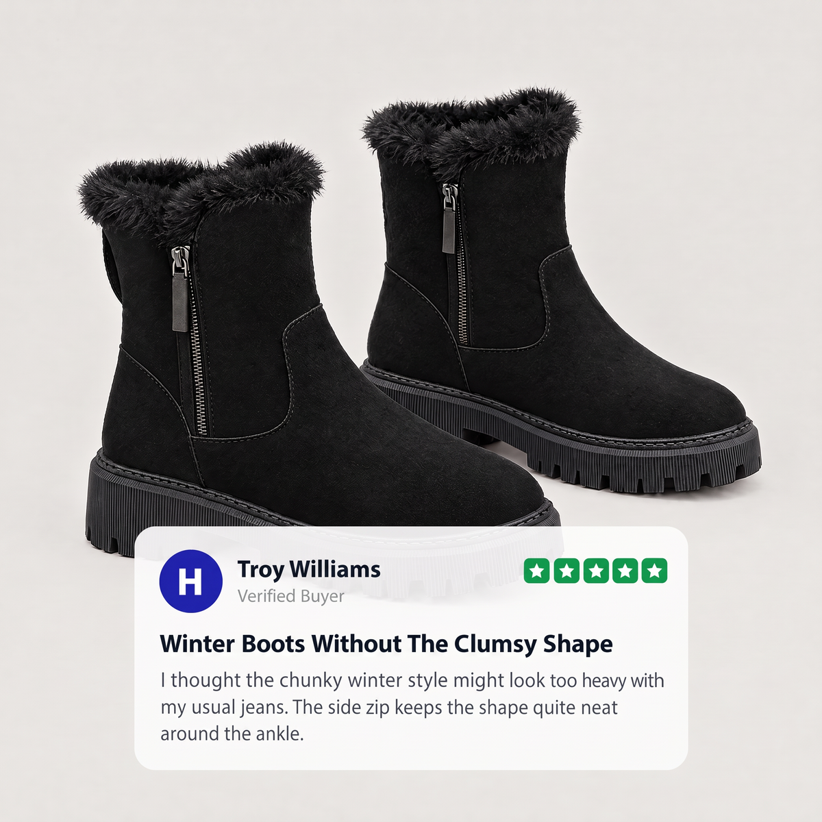 THERMAL GRIP WINTER BOOTS