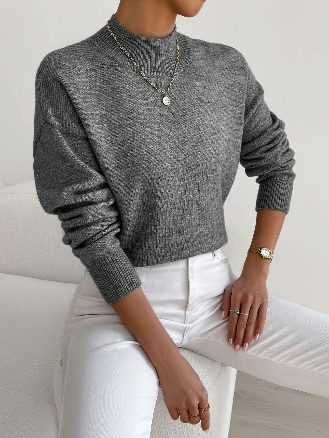 SERAPHINE ROLL NECK JUMPER